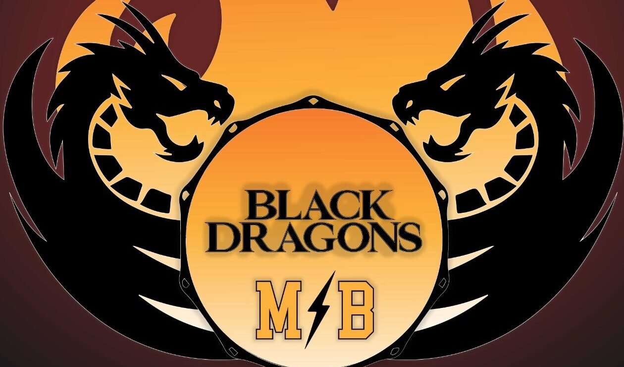 Logo Black Dragons Marching band